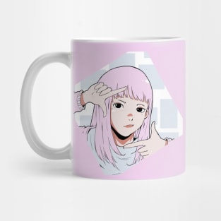 Rectangle girl Mug